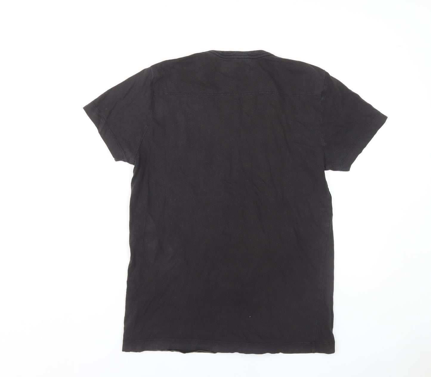 Mens UK Size S French Connection Black  T-Shirt