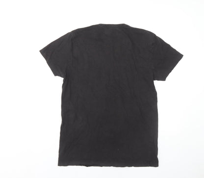 Mens UK Size S French Connection Black  T-Shirt