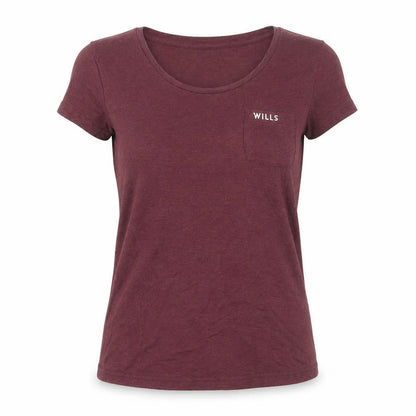 Womens UK Size 8 Jack Wills Red Basic T-Shirt