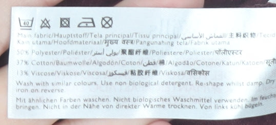 Jack Wills Women's Red Basic T-Shirt Size 8