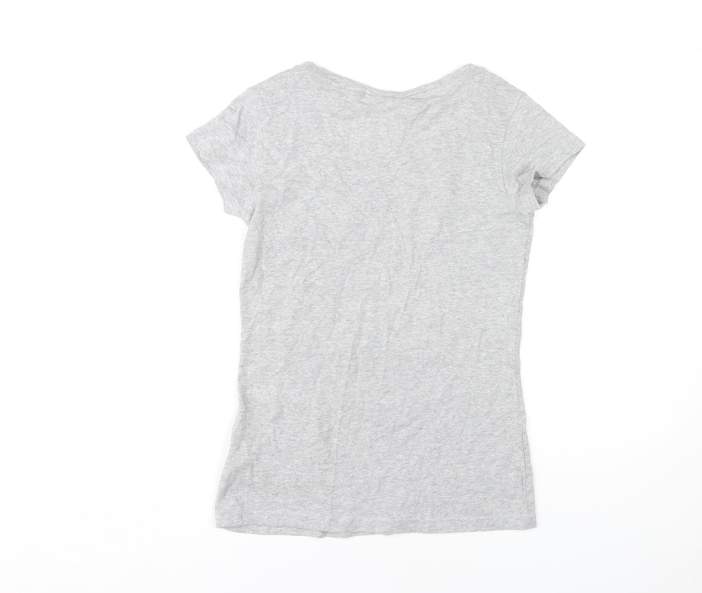 Womens UK Size S adidas Grey  T-Shirt