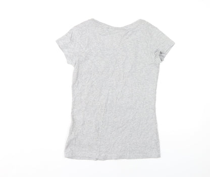 Womens UK Size S adidas Grey  T-Shirt