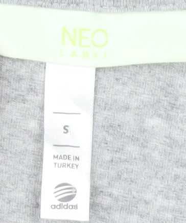 Womens UK Size S adidas Grey  T-Shirt