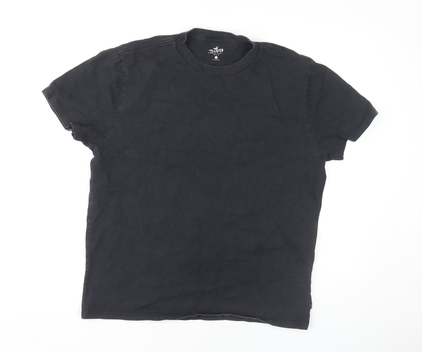 Mens UK Size L Hollister Black  T-Shirt