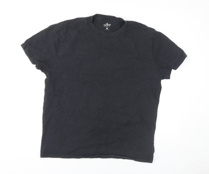 Mens UK Size L Hollister Black  T-Shirt