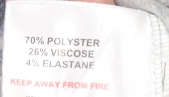 Isle Women's Blue Floral 3/4 Sleeve T-Shirt Size 18-20