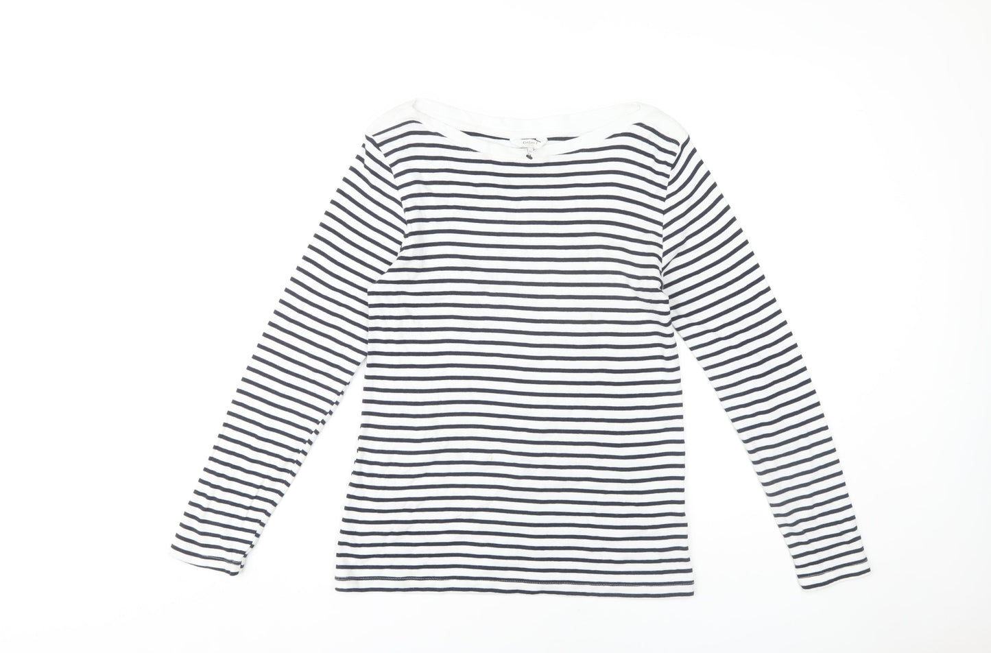 Cotton Traders Women's Multicolour Striped Top