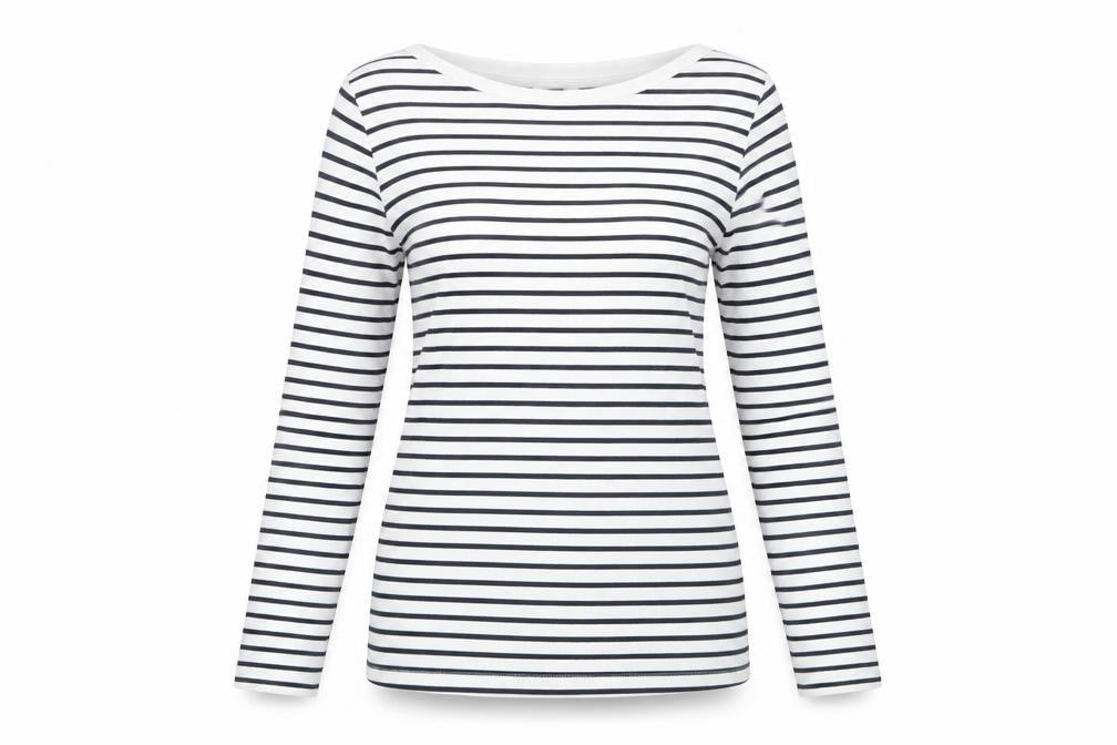 Womens UK Size 10 Cotton Traders Multicoloured Basic T-Shirt