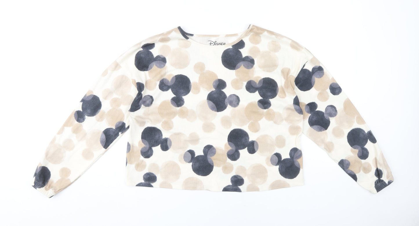 Womens UK Size XS Disney Multicoloured Basic Blouse