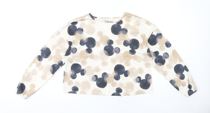 Womens UK Size XS Disney Multicoloured Basic Blouse