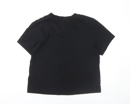 Unisex Adults UK Size L VANS Black Basic T-Shirt