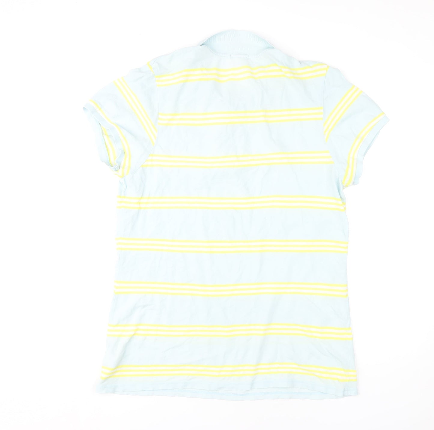 Old Navy Men's Blue XL Striped Polo Shirt