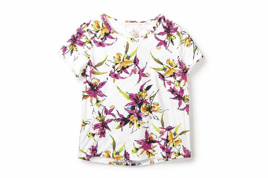Womens UK Size 14 Marks and Spencer Multicoloured Basic T-Shirt
