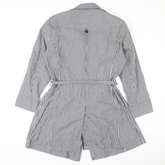 Marks & Spencer Women's Multicoloured Trench Coat Size 16