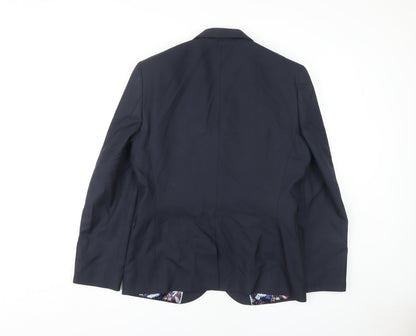 Mens UK Size 40 NEXT Regular Blue Suit Jacket