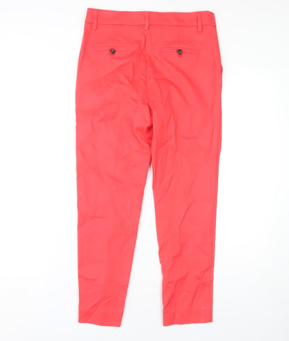 Womens UK Size 6 NEXT   Red Trousers