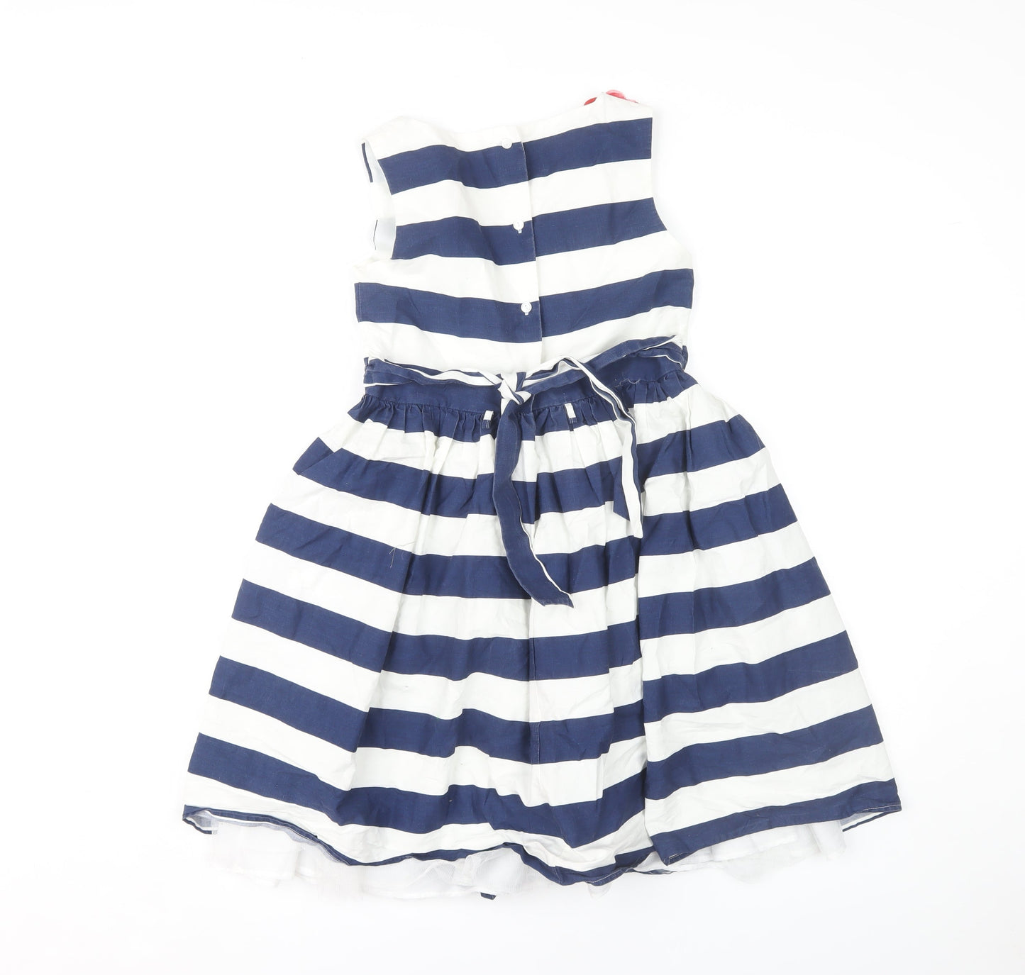 Jasper Conran Girls' Multicoloured Striped Party Dress, Age 11