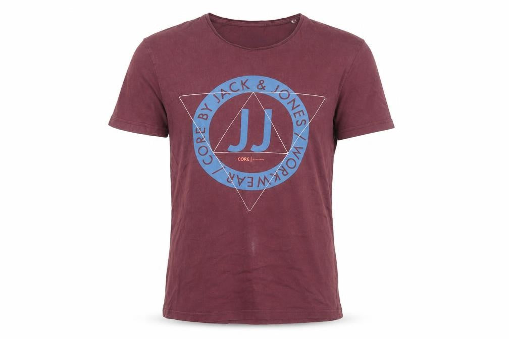 Mens UK Size M JACK & JONES Red  T-Shirt