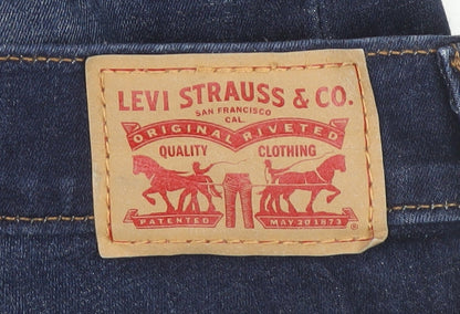 Levi's Women's Blue Slimming Straight Jeans Size 2