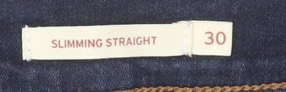 Levi's Women's Blue Slimming Straight Jeans Size 2