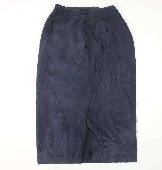 Monsoon Women's Blue Mid-Length Pencil Skirt Size 16