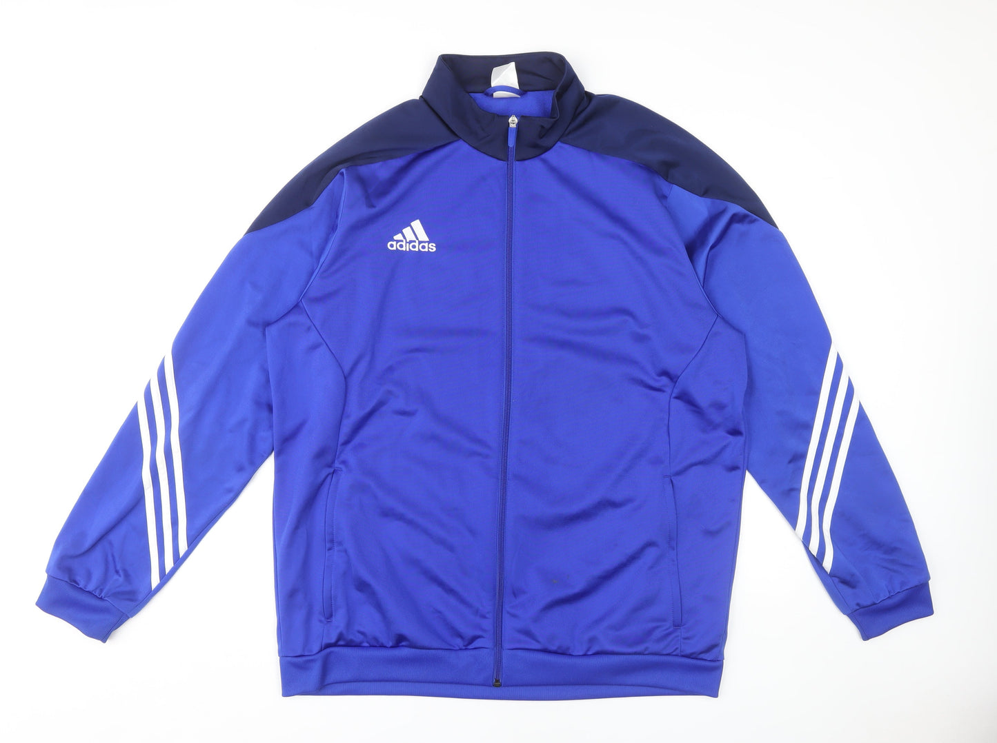 Adidas Men's Blue XL Basic Sports Jacket