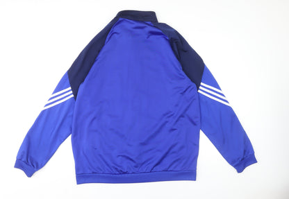 Adidas Men's Blue XL Basic Sports Jacket