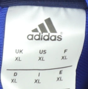 Adidas Men's Blue XL Basic Sports Jacket