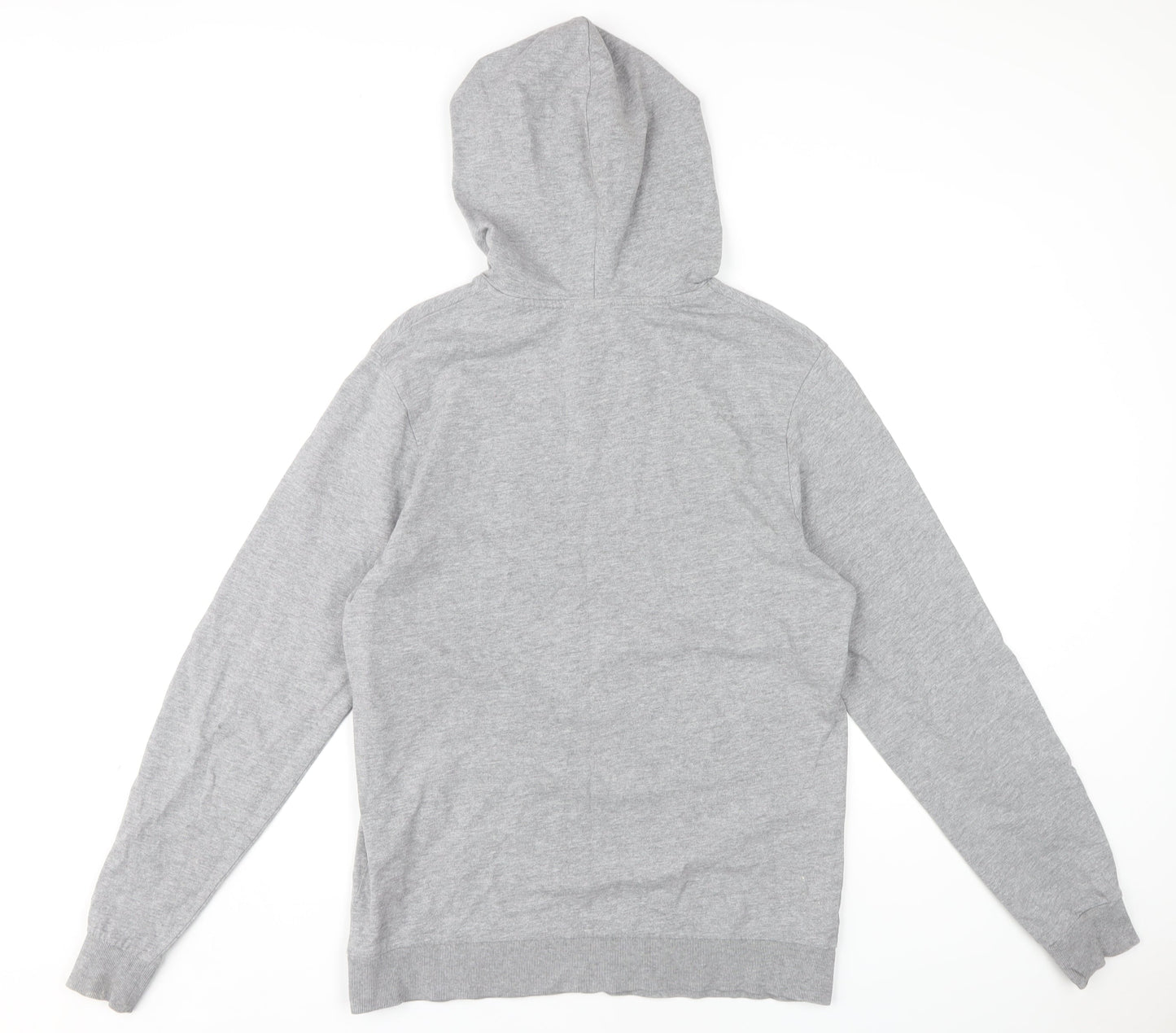 Mens UK Size L JACK & JONES Grey Pullover Hoodie