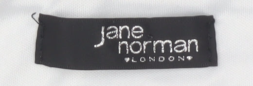 Jane Norman Women’s Black and White Strapless Dress