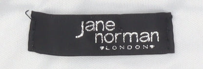 Jane Norman Women’s Black and White Strapless Dress