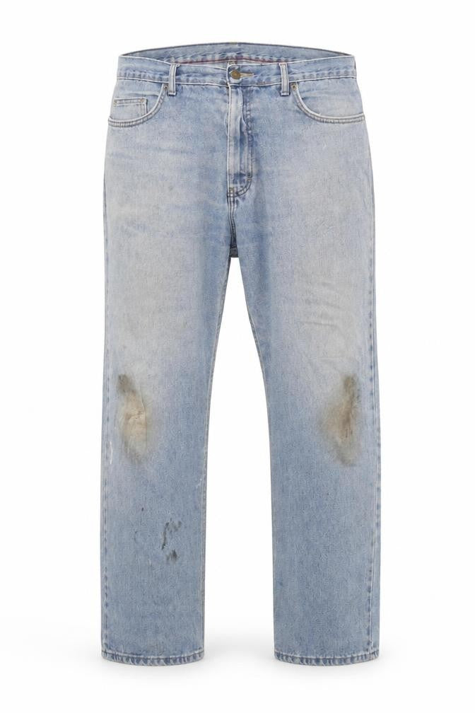 Mens UK Size 36 Marks and Spencer  Straight Blue Jeans