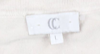 Womens UK Size L CC Beige  Jumper