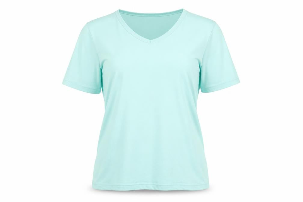 Womens UK Size 18 Hawkshead Green Basic T-Shirt