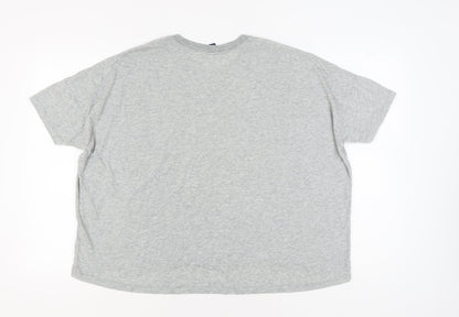 Nike Unisex Grey T-Shirt XL Casual Crew Neck