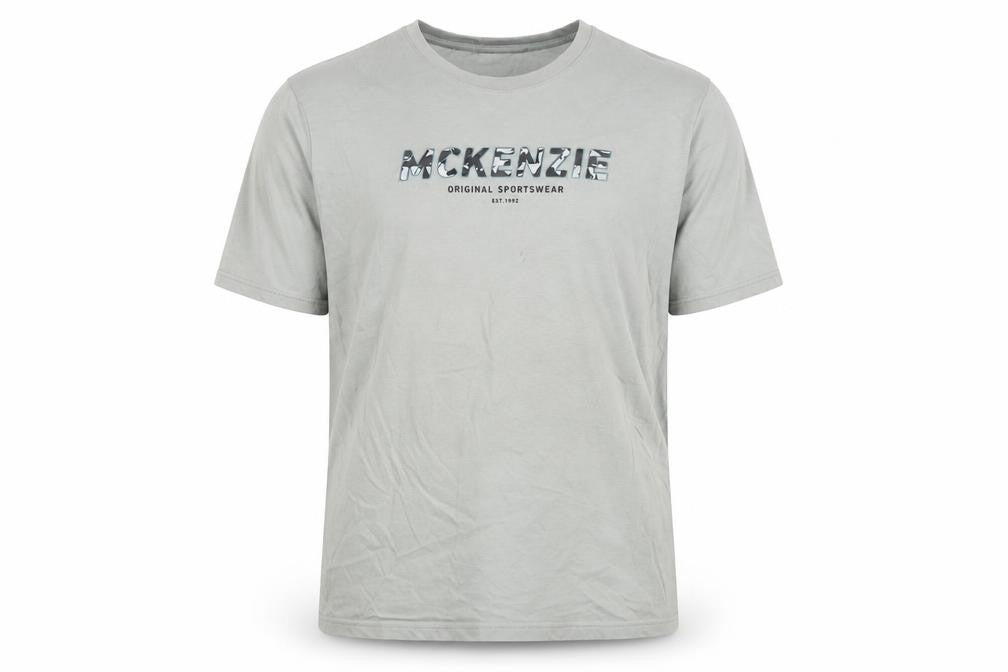 Mens UK Size 2XL McKenzie Grey  T-Shirt