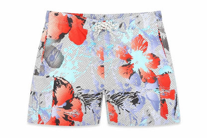 Front view of Dunnes Men's Multicoloured Floral Swim Shorts L