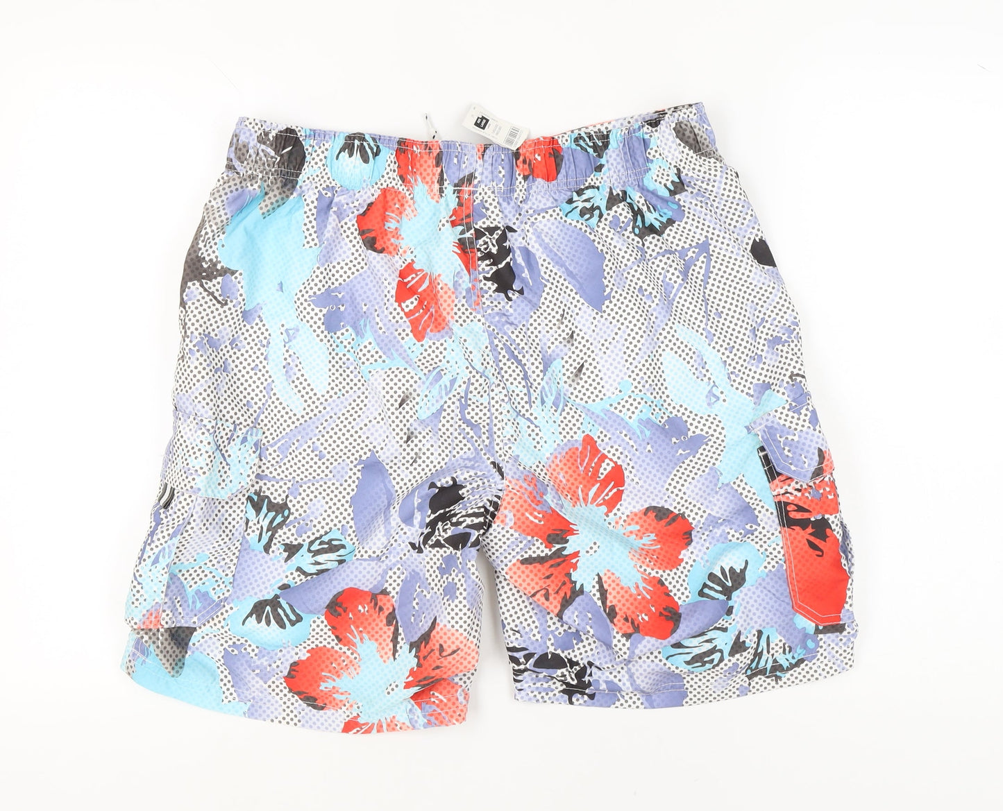 Dunnes Men's Multicoloured Floral Swim Shorts L