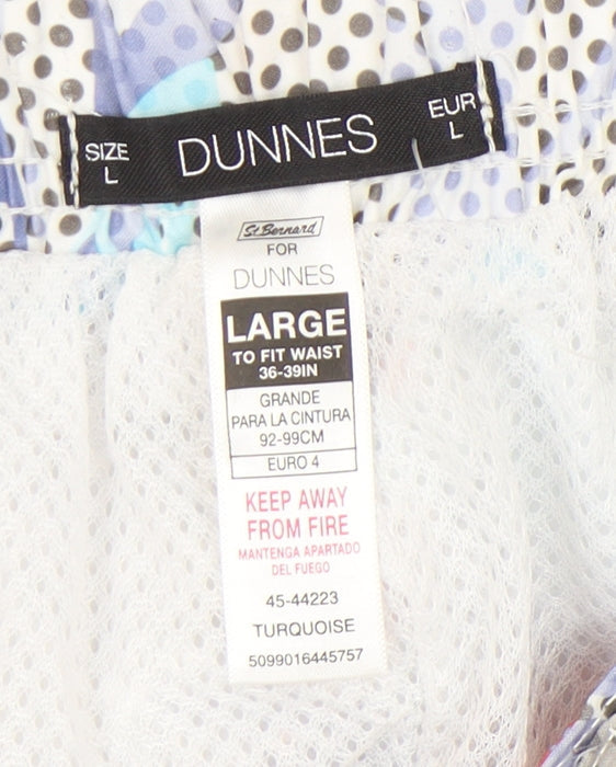 Dunnes Men's Multicoloured Floral Swim Shorts L