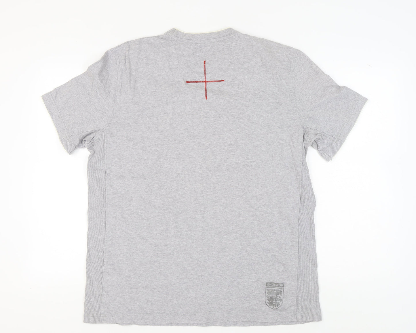 Next Men's Grey England Graphic T-Shirt XL