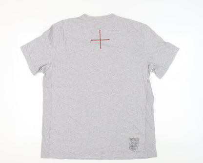 Next Men's Grey England Graphic T-Shirt XL