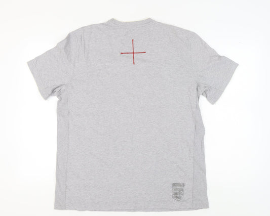 Next Men's Grey England Graphic T-Shirt XL