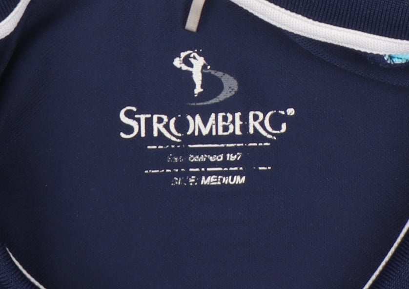 Stromberg Men's Blue Polo Shirt M