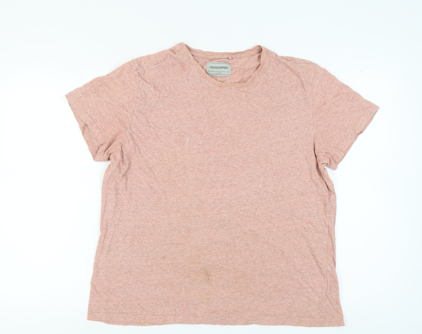 Mens UK Size XL Craghoppers Pink  T-Shirt