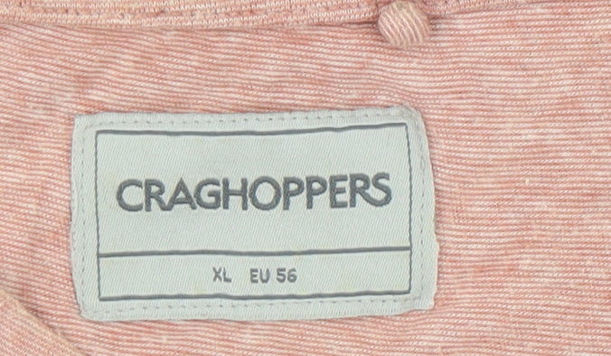 Mens UK Size XL Craghoppers Pink  T-Shirt