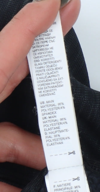 Adidas Men's Black Full Zip Hoodie, Size M