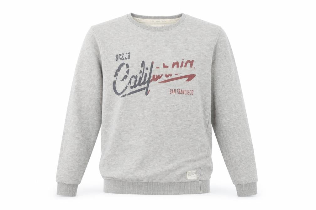 Mens UK Size M SoulCal & Co Grey Pullover Sweatshirt