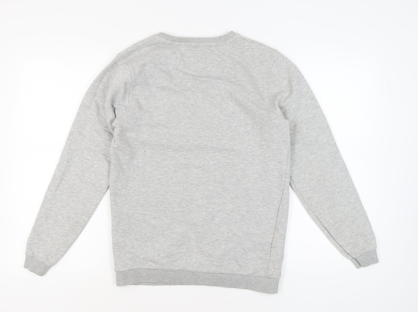 Mens UK Size M SoulCal & Co Grey Pullover Sweatshirt