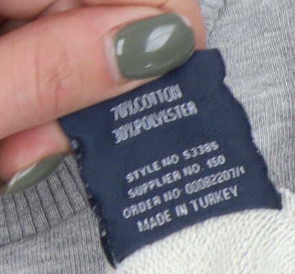 Mens UK Size M SoulCal & Co Grey Pullover Sweatshirt