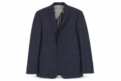Jaeger Men's Blue Tailored Blazer, Size 44L Formal